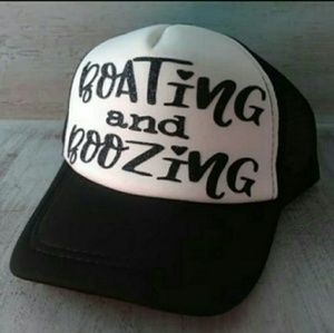 Boating and Boozing Women's Trucker Hat.